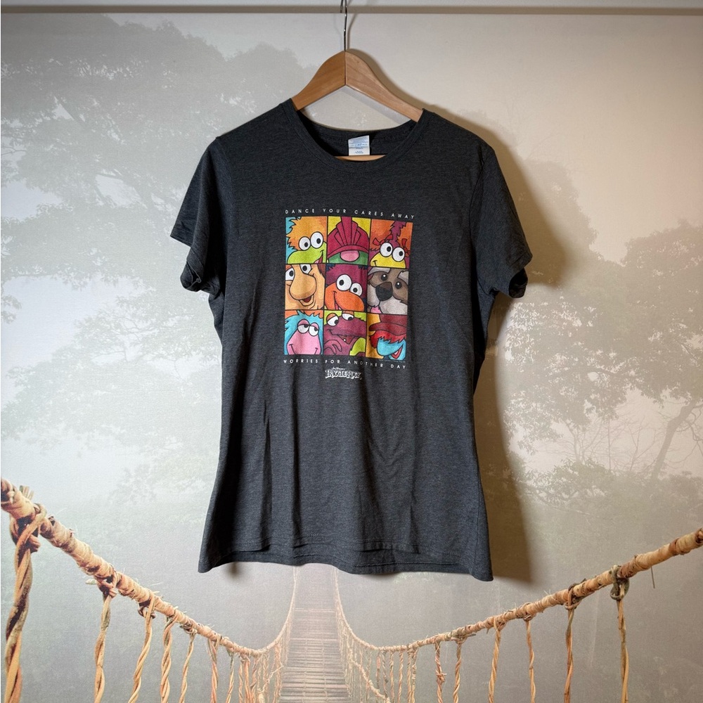 Fraggle rock Jim Henson characters TV show comedy cute puppets animation shirt - Picture 7 of 9